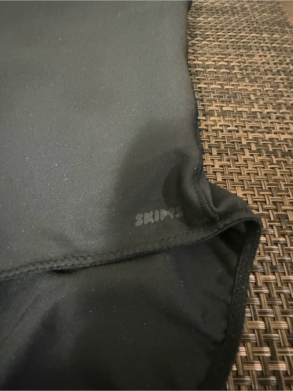 SKIMS Fits Everybody Brief Onyx Black Size Small NWT Seamless Panty